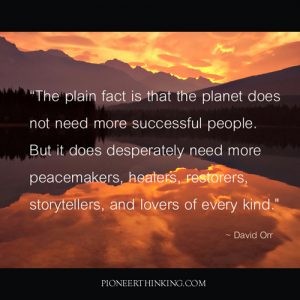 The Planet - David Orr - Pioneerthinking.com