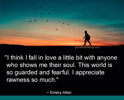I Appreciate Rawness - Emery Allen