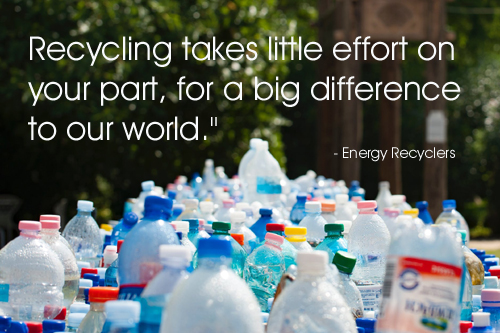 Recycling Takes Little Effort - Energy Recyclers