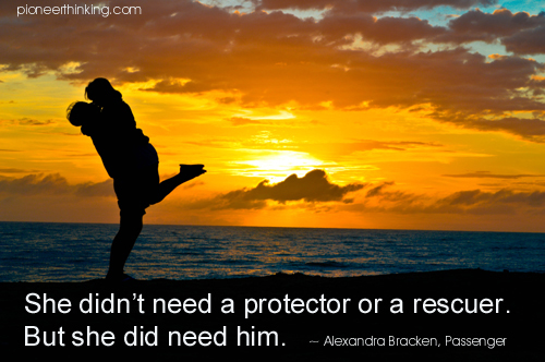 She Didn't Need a Protector - Alexandra Bracken