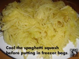 How to Freeze Spaghetti Squash - Pioneerthinking.com