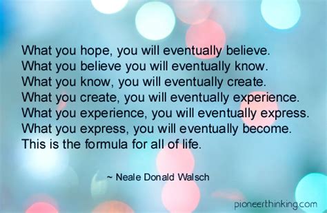 What You Hope – Neale Donald Walsch