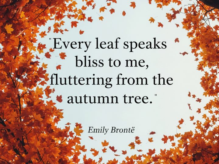 Every Leaf – Emily Bronte