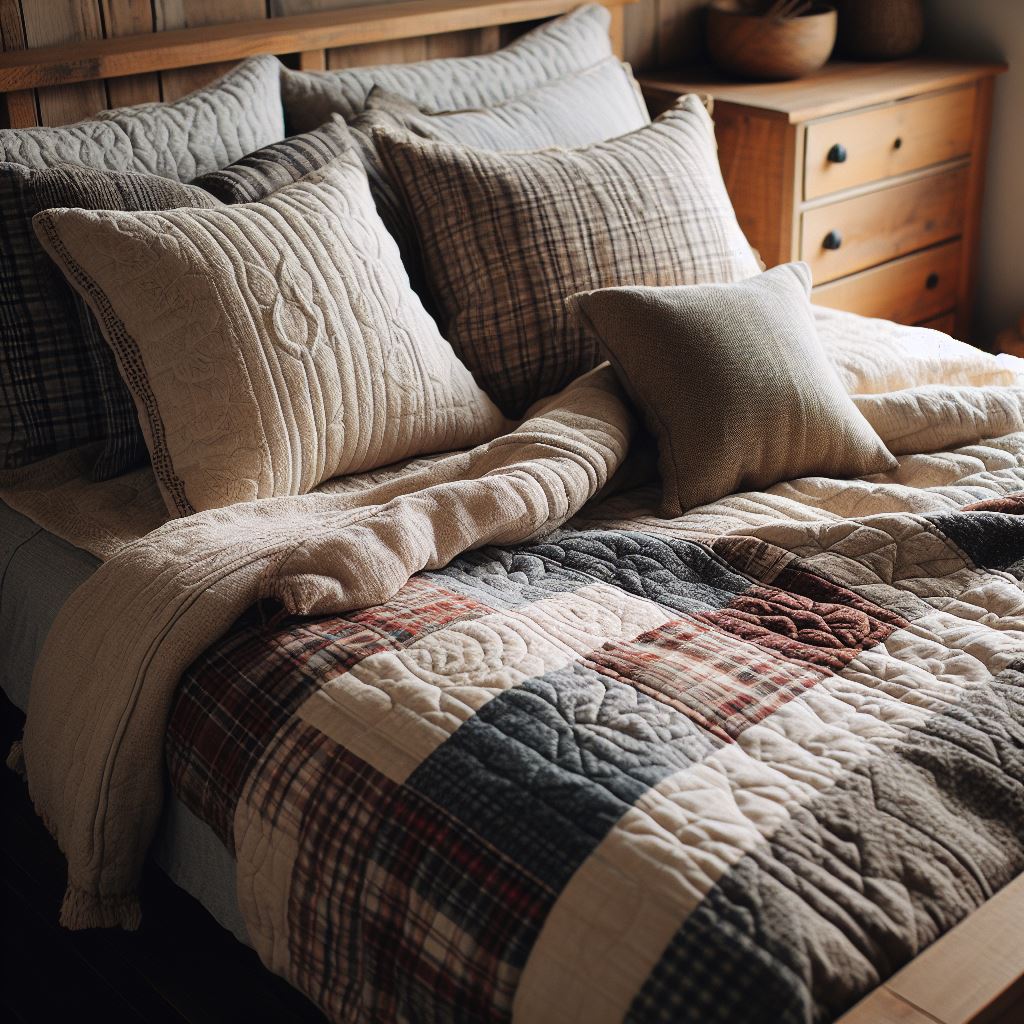 Wrap Yourself in Warmth with Rustic Bedding