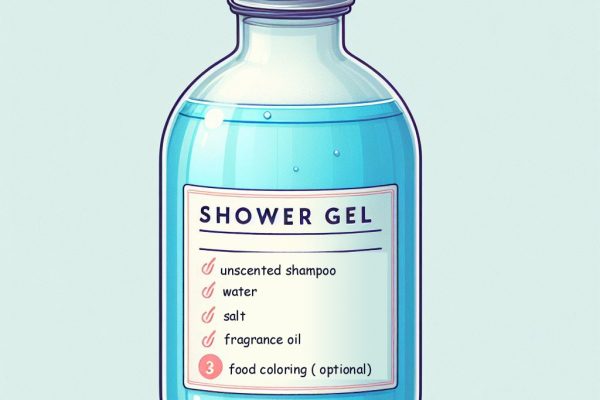 Scented Shower Gel Recipe