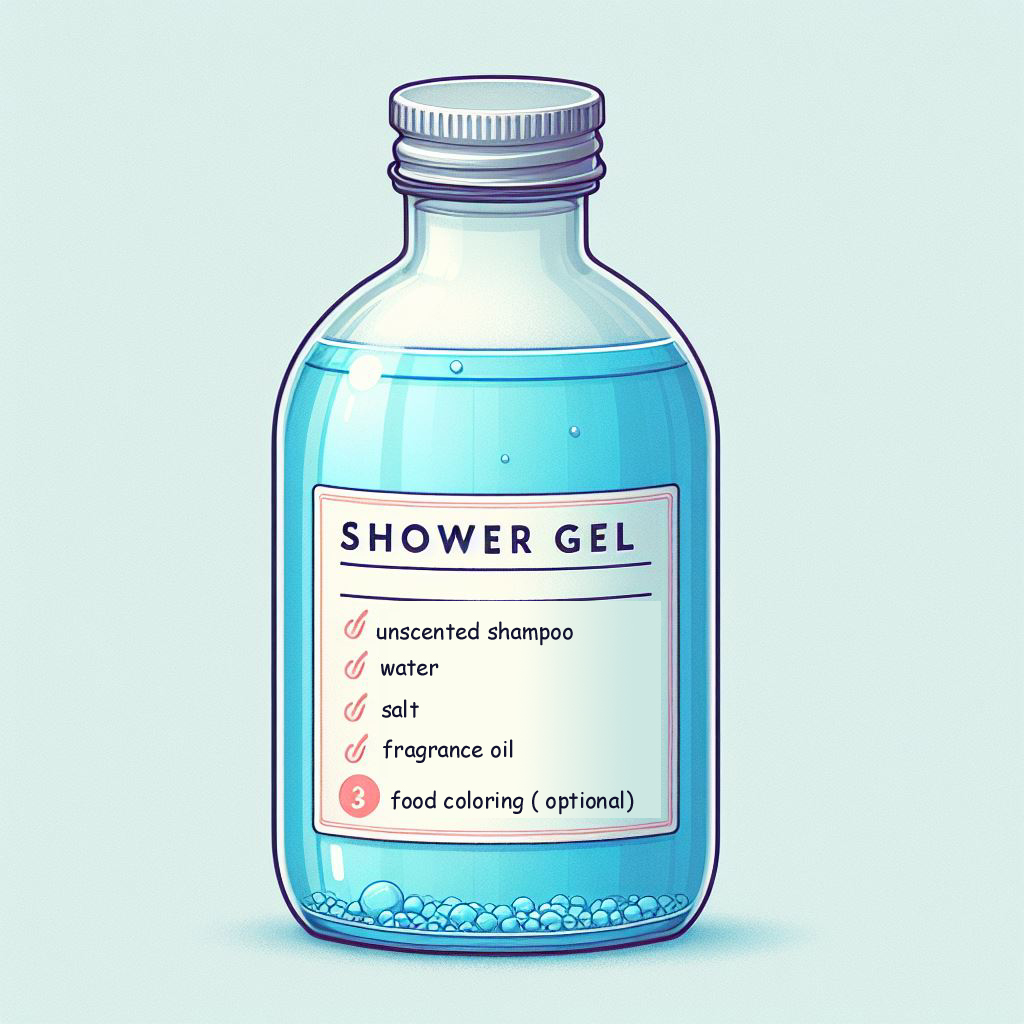 Scented Shower Gel Recipe