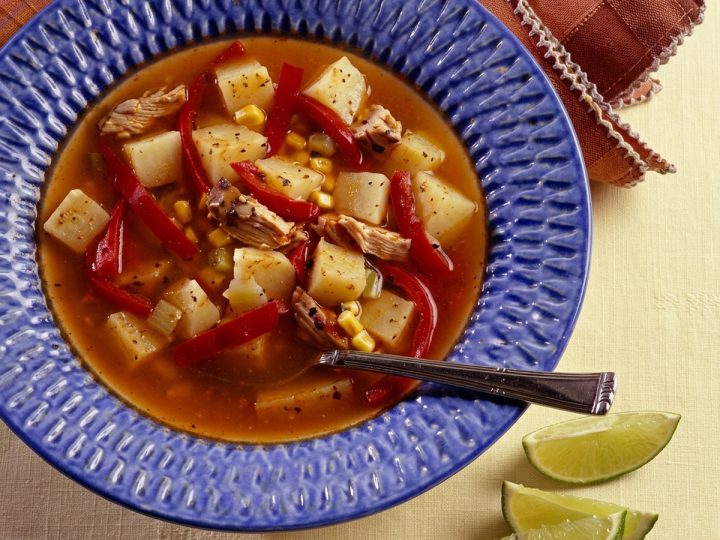 Southwestern Chicken & Potato Soup
