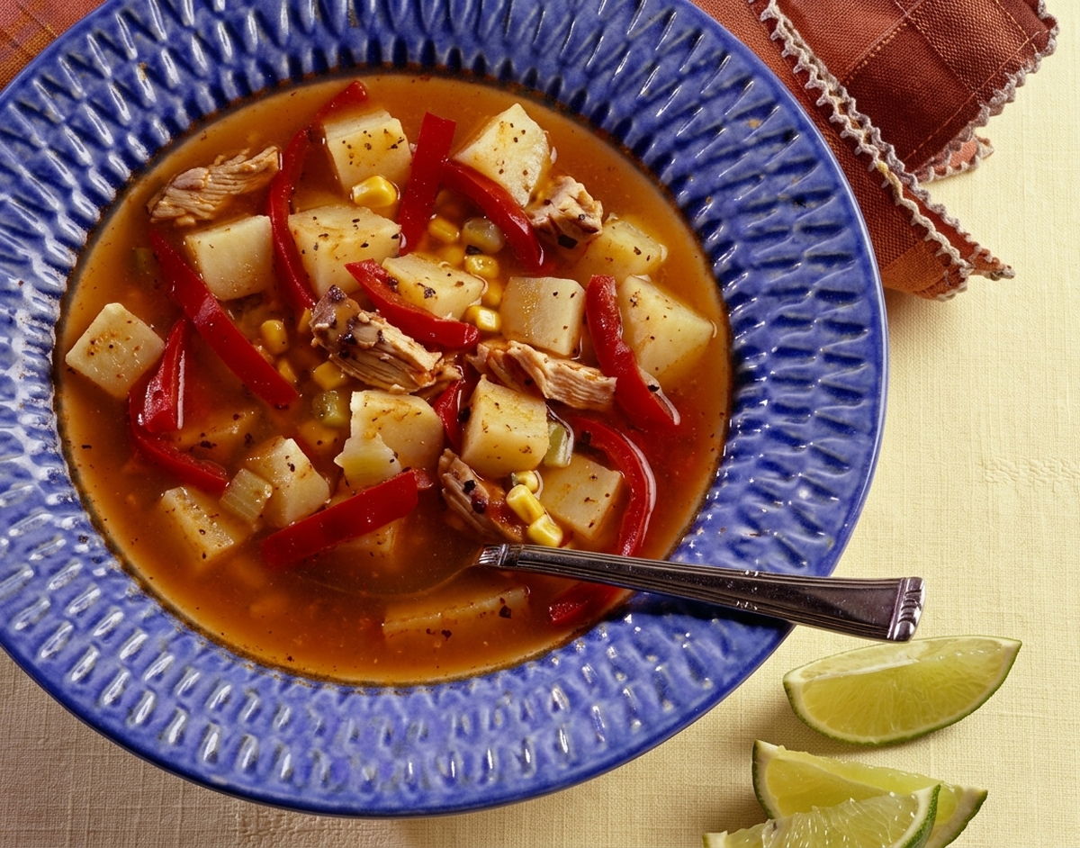 Southwestern Chicken & Potato Soup