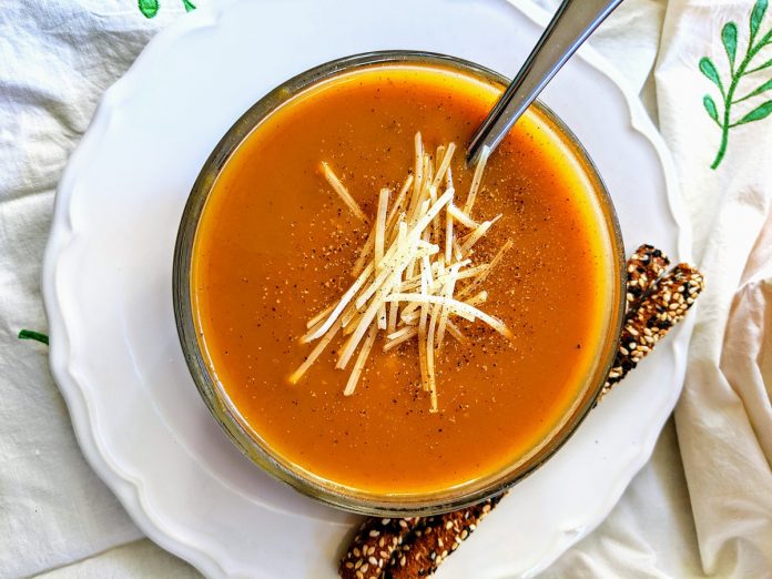 Hearty Orange Squash Soup