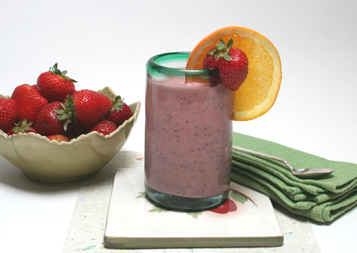 Chia Supercharges a Creamy Smoothie