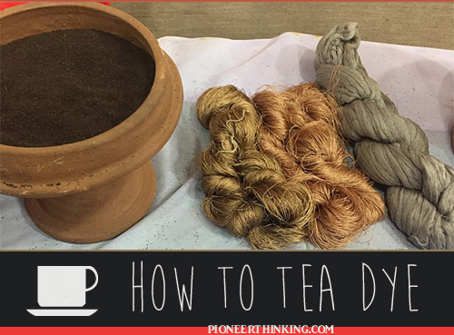 How to Tea Dye