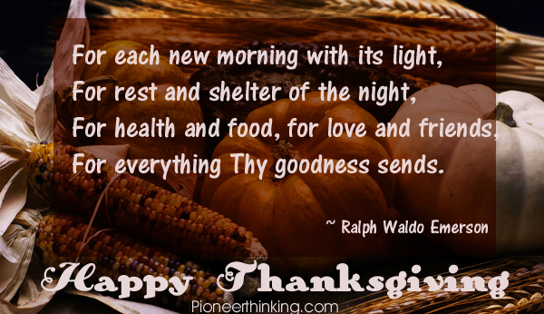 For Each New Morning - Ralph Waldo Emerson