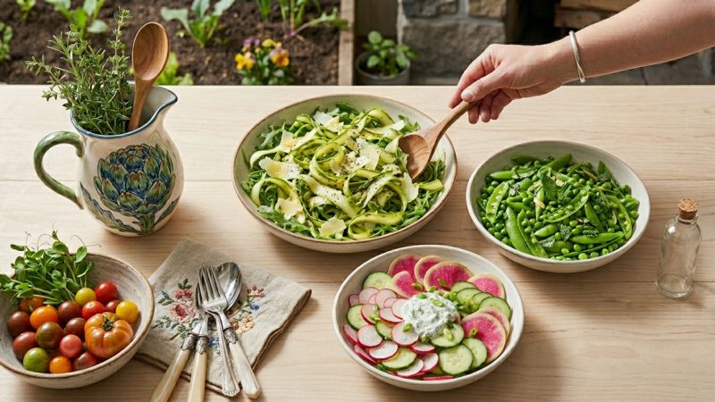 Fresh Spring Salads