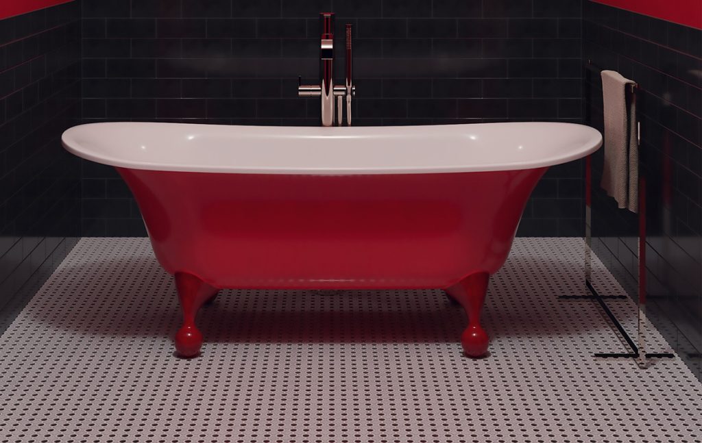 How to Paint a Cast Iron Bath
