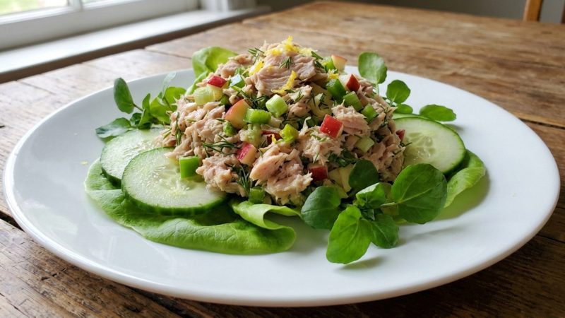 Tuna Salad with a Springtime Twist