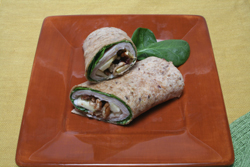 Turkey Wrap with Dried Cranberries