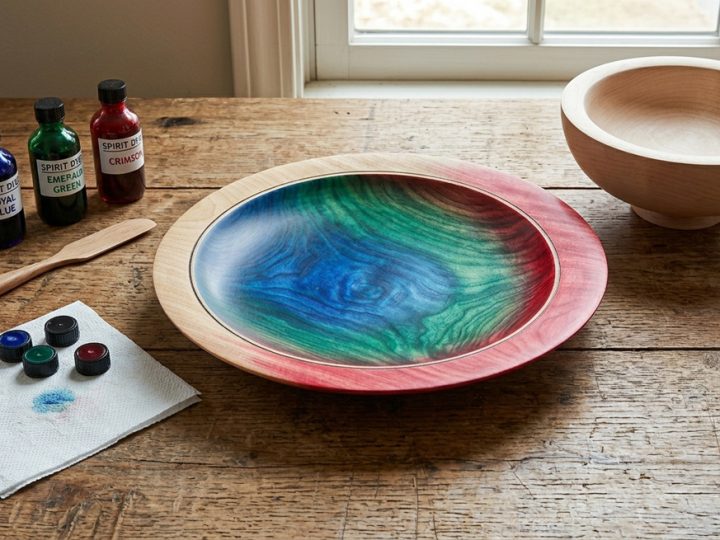 Woodturning Tips – Dyes, Coloring Wood For Dramatic Effects
