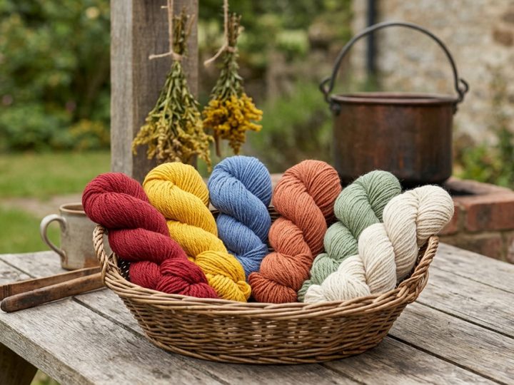 Natural Dyes: Expert Tips for Vibrant, Long-Lasting Colors on Wool