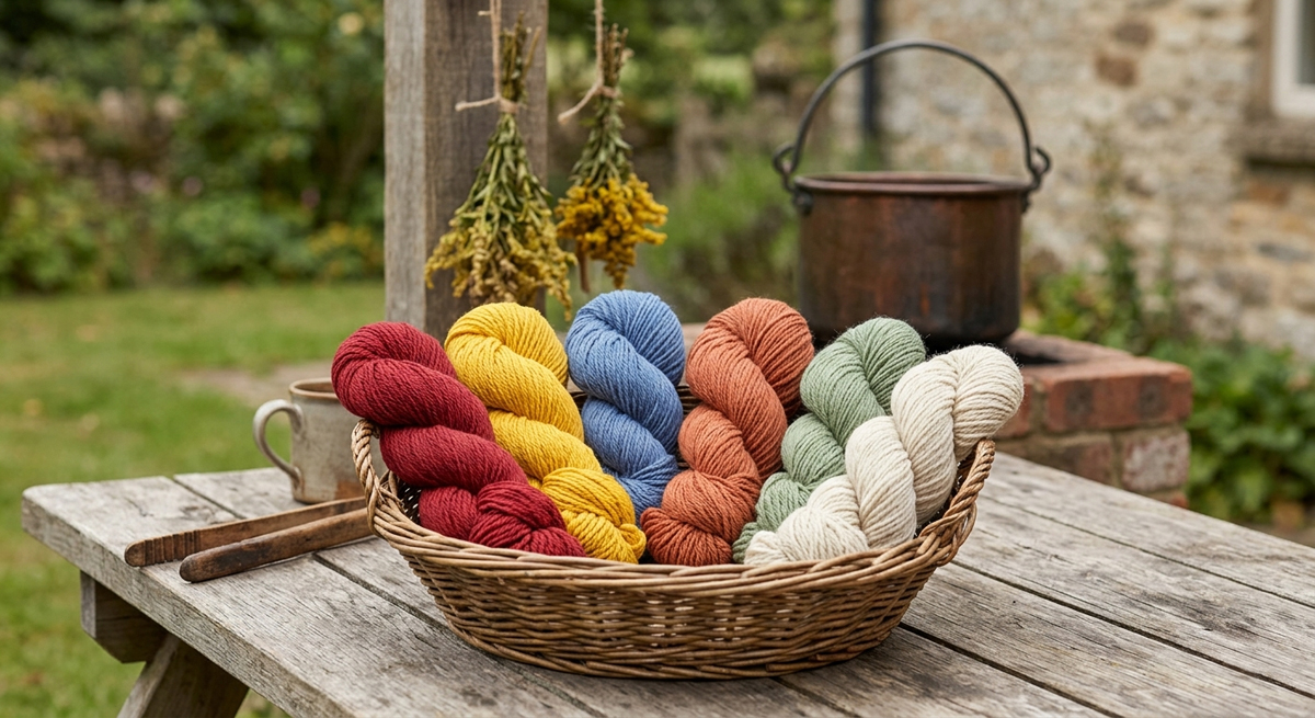 Natural Dyes: Expert Tips for Vibrant, Long-Lasting Colors on Wool