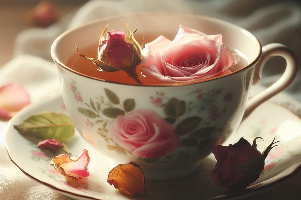 Grandma's Winter Rose Tea