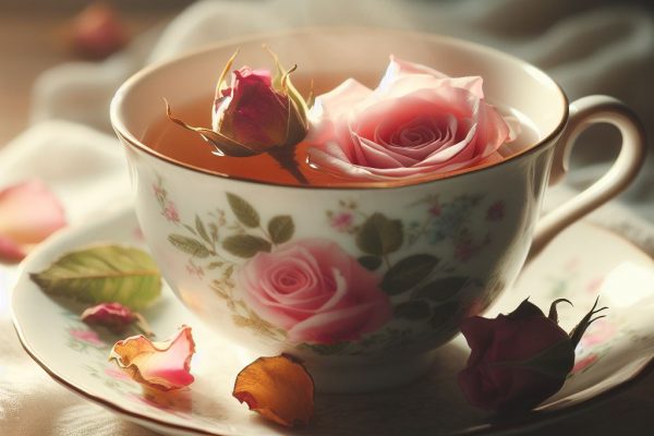 Grandma’s Winter Rose Tea