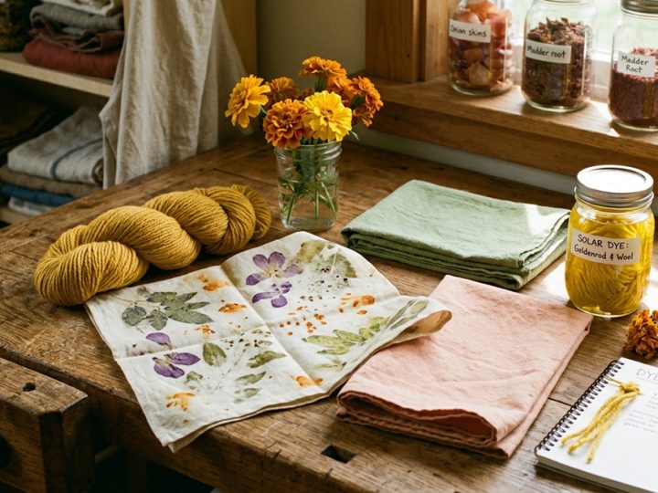 Working with Natural Dyes: Techniques and Recipes